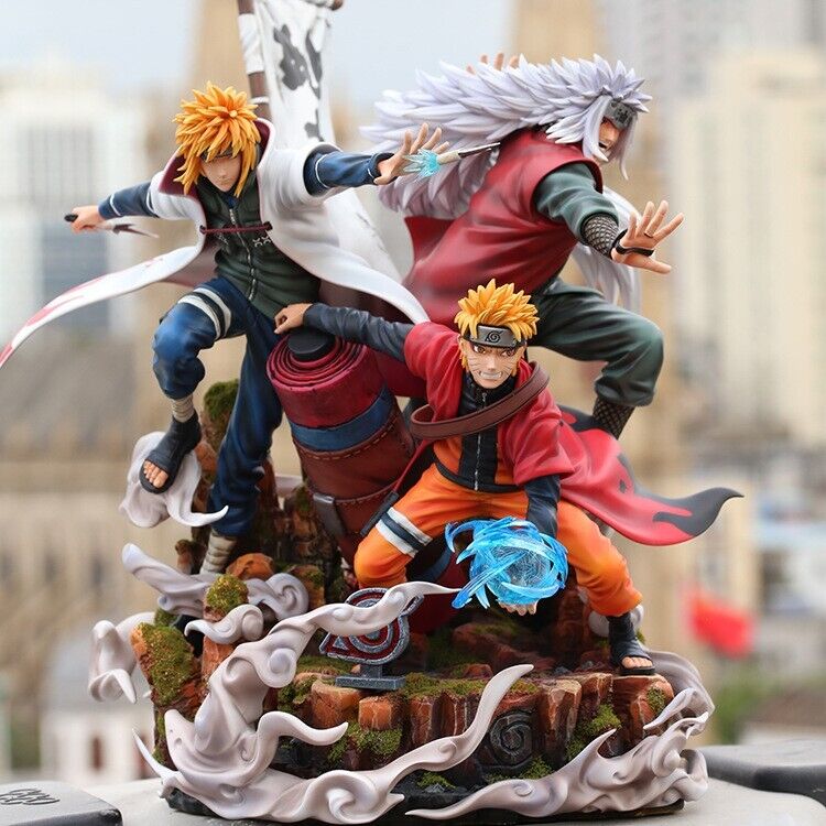 Figurine Naruto Shippuden Jiraya Minato Anime Collection Fig